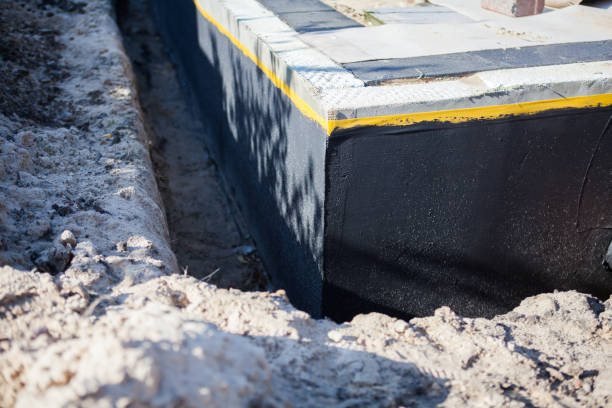 Professional Foundation Crack Repair technician working in Ringoes, NJ